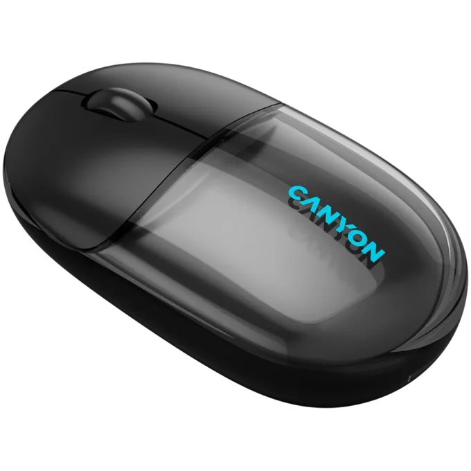 CANYON mouse OnClick 24 BT/ Wireless Transparent/Black — image 3