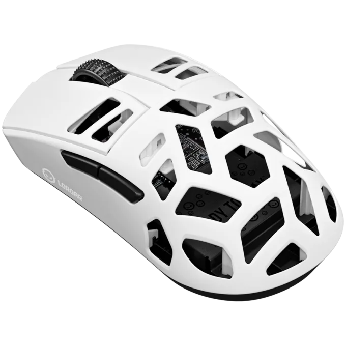 LORGAR MSE90W, Magnesium Alloy Wireless Gaming Mouse Elite, White — image 2
