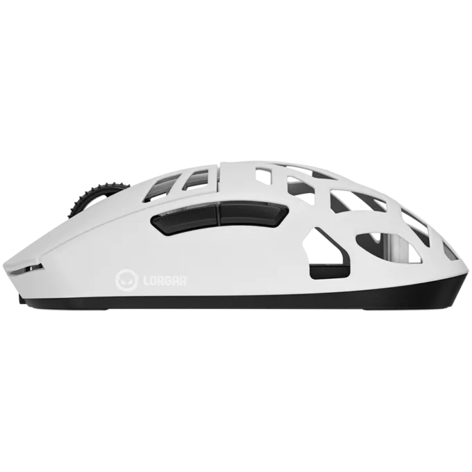 LORGAR MSE90W, Magnesium Alloy Wireless Gaming Mouse Elite, White — image 4