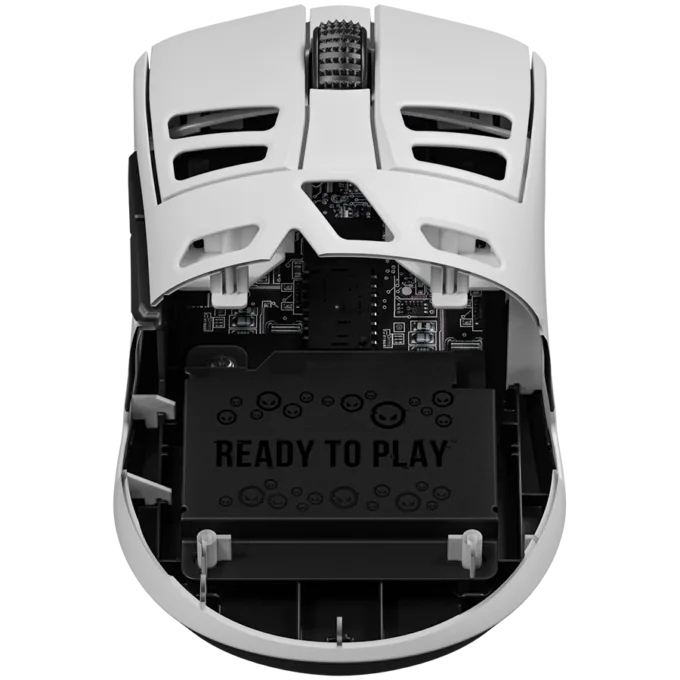 LORGAR MSE90W, Magnesium Alloy Wireless Gaming Mouse Elite, White — image 7