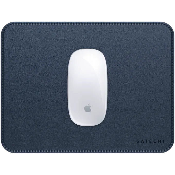 SATECHI Vegan-Leather Premium Mouse Pad (Blue) — image 2