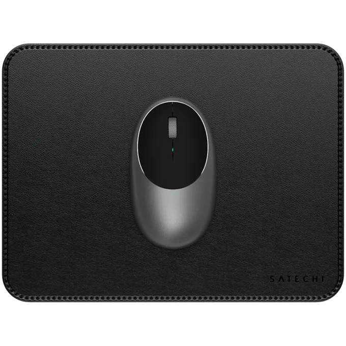 SATECHI Vegan-Leather Premium Mouse Pad (Black) — image 2
