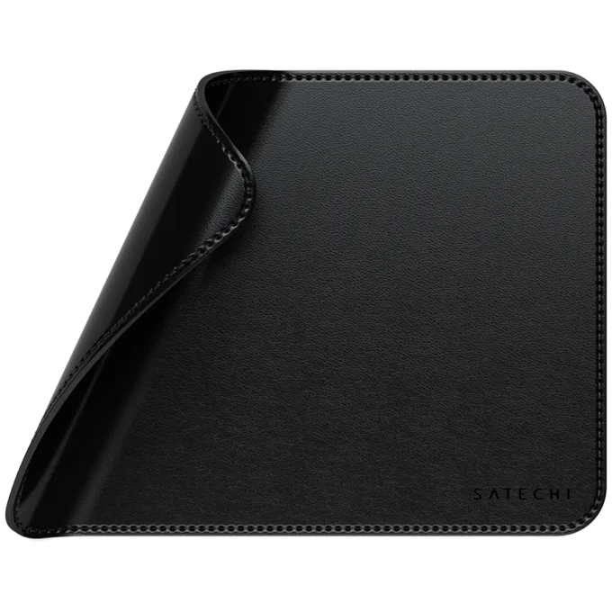 SATECHI Vegan-Leather Premium Mouse Pad (Black) — image 4