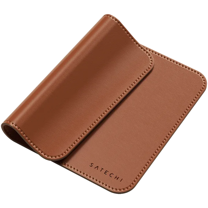 SATECHI Vegan-Leather Premium Mouse Pad (Brown) — image 4
