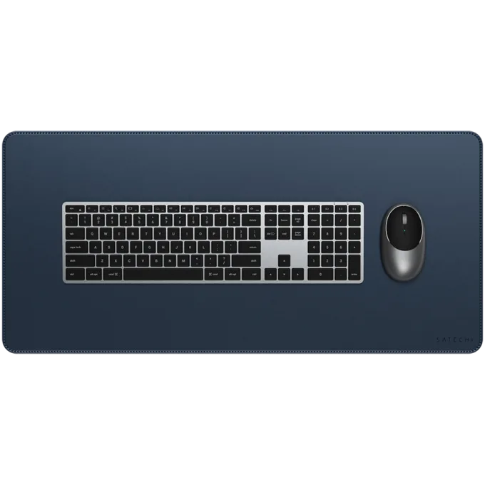 SATECHI Vegan-Leather Premium Desk Mat (Blue) — image 2