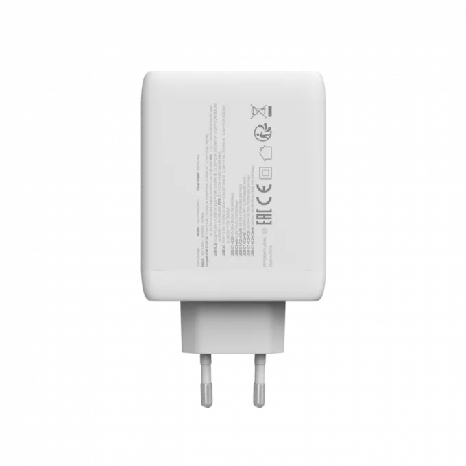 CANYON charger CU100ACC GaN 100W 3xPD 1xQC EU White — image 4