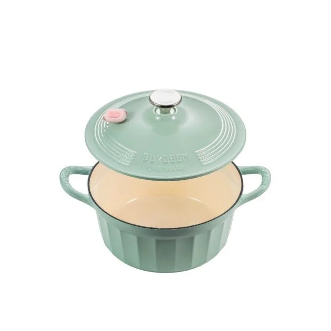 BUYDEEM Enameled Cast Iron Dutch Oven 3,9L, model CP551, color Cozy Greenish — image 3