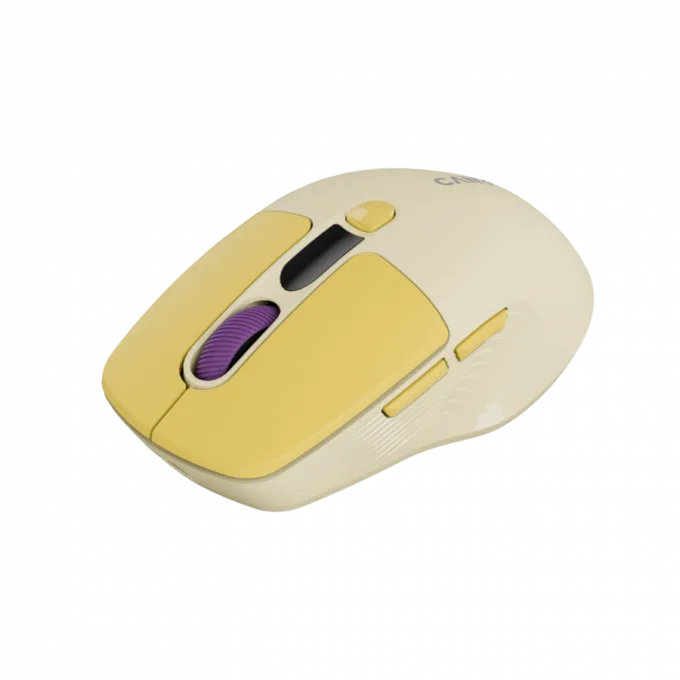 CANYON mouse MW-26 LCD Silent Dual Mode Wireless Yellow — image 2