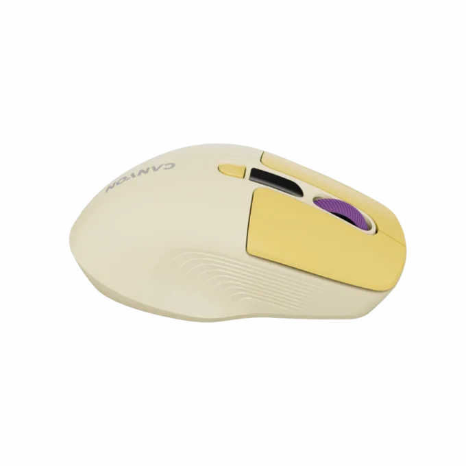 CANYON mouse MW-26 LCD Silent Dual Mode Wireless Yellow — image 5