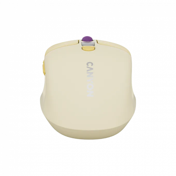 CANYON mouse MW-26 LCD Silent Dual Mode Wireless Yellow — image 7