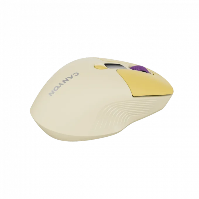 CANYON mouse MW-26 LCD Silent Dual Mode Wireless Yellow — image 8