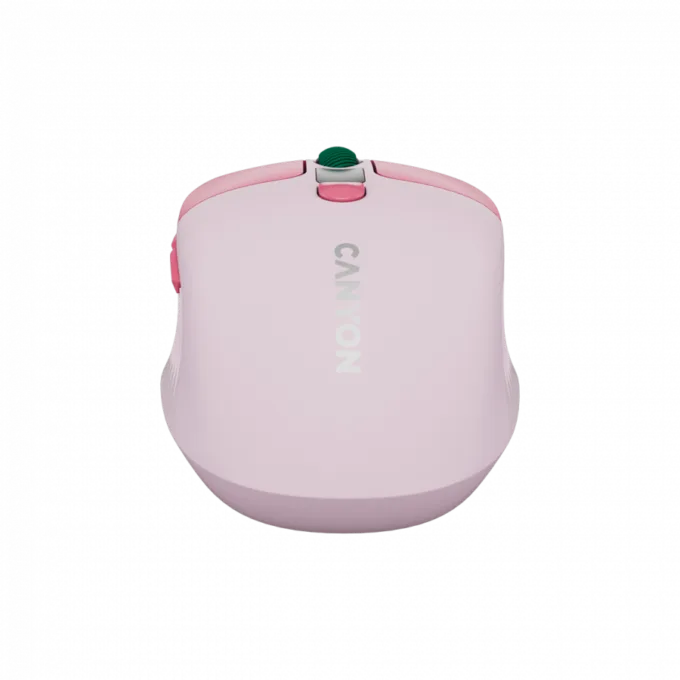 CANYON mouse MW-26 LCD Silent Dual Mode Wireless Pink — image 4