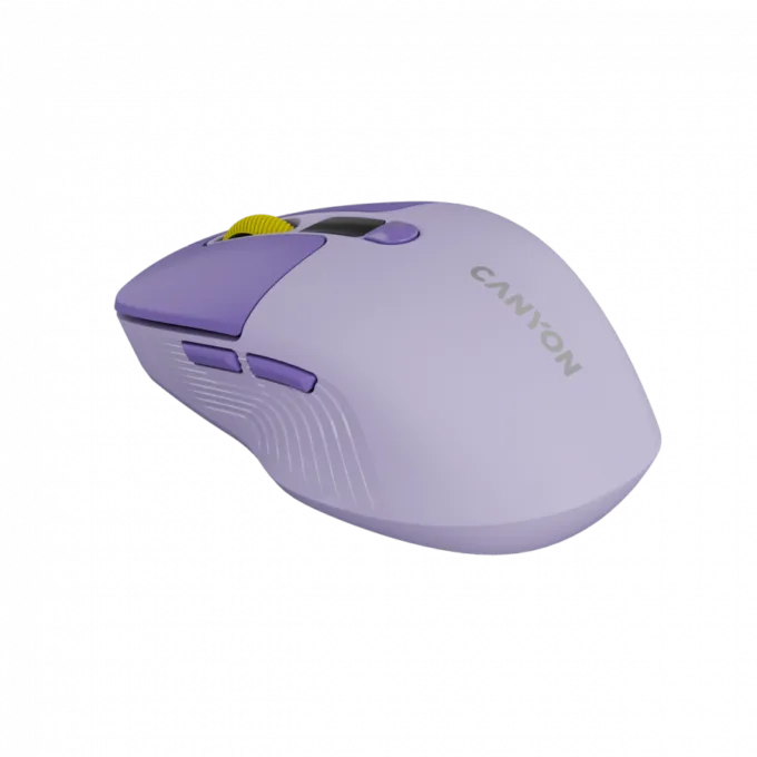 CANYON mouse MW-26 LCD Silent Dual Mode Wireless Violet — image 3