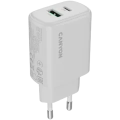 CANYON charger OnCharge 200 20W 1xPD 1xQC EU White