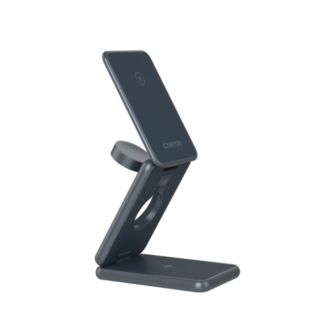 CANYON Foldable wireless charger OnCharge 309 15W 3in1 Metal — image 3