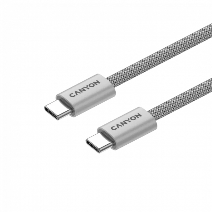 CANYON cable OnWire 60MG C-C 60W Magnet Braided 1m Light Grey — image 3