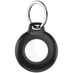 BELKIN Secure Holder - Airtag - Waterproof Keyring - 1 Pack, Black