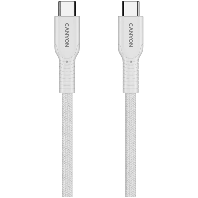 CANYON cable OnWire 60CL C-C 60W COLOR Braided 1m White — image 3