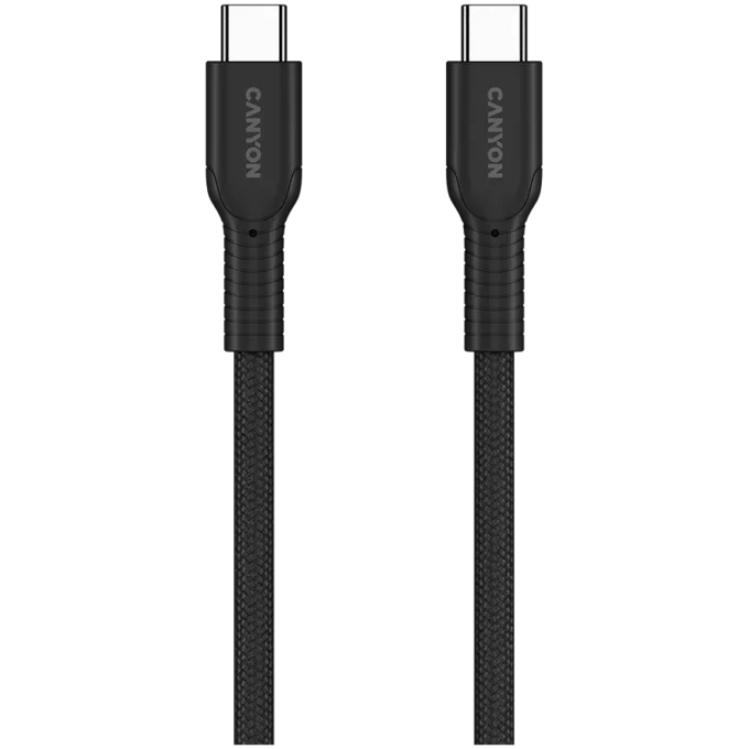 CANYON cable OnWire 60CL C-C 60W COLOR Braided 1m Black — image 3