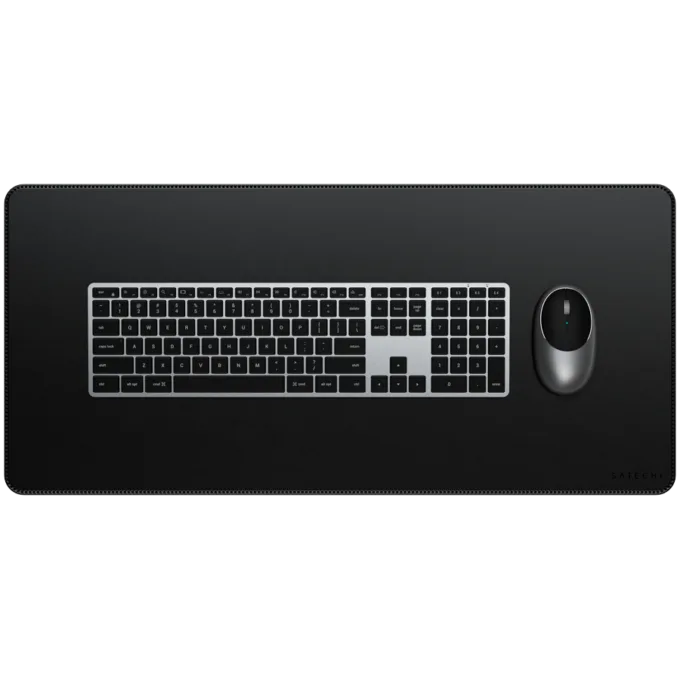 SATECHI Vegan-Leather Premium Desk Mat (Black) — image 3