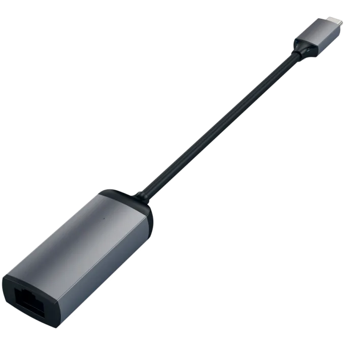 SATECHI Aluminum Type-C to Gigabit Ethernet Adapter Space Gray — image 3