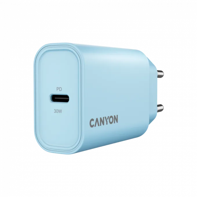 CANYON charger OnCharge 30CL Max Power 30W 1xPD EU Light Blue — image 2