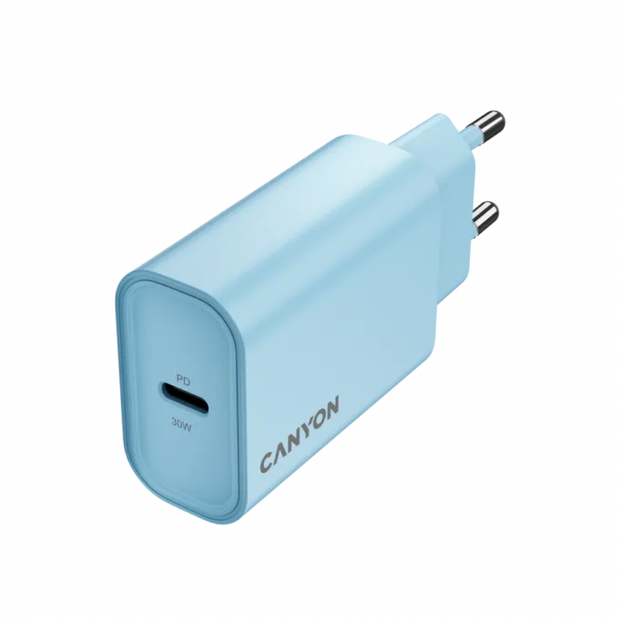 CANYON charger OnCharge 30CL Max Power 30W 1xPD EU Light Blue — image 3
