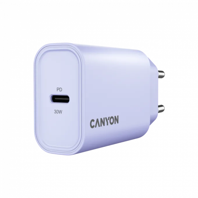 CANYON charger OnCharge 30CL Max Power 30W 1xPD EU Purple — image 2