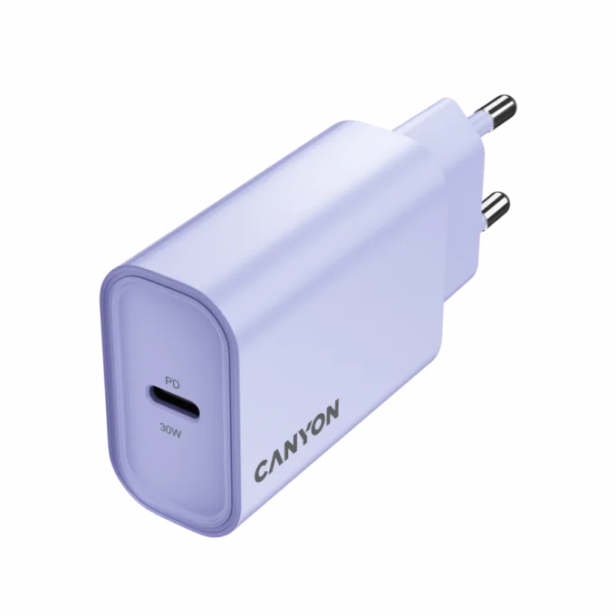 CANYON charger OnCharge 30CL Max Power 30W 1xPD EU Purple — image 3
