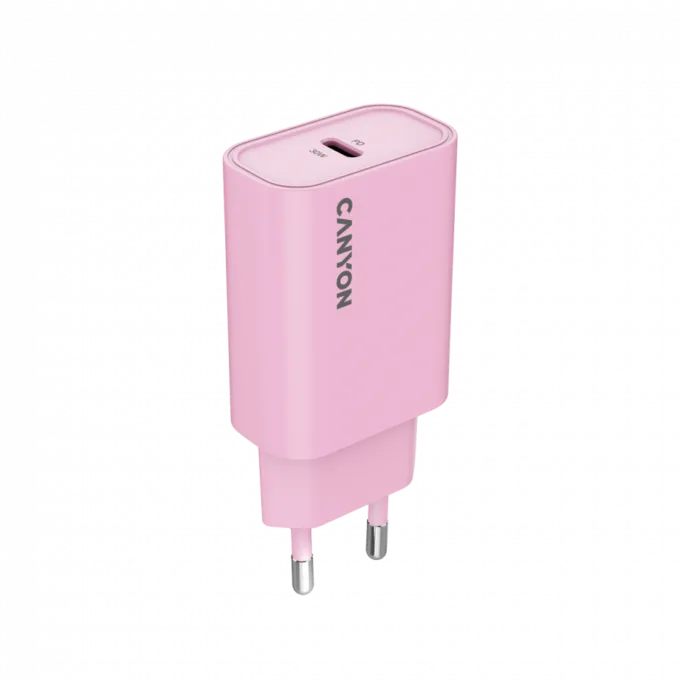 CANYON charger OnCharge 30CL Max Power 30W 1xPD EU Pink — image 3