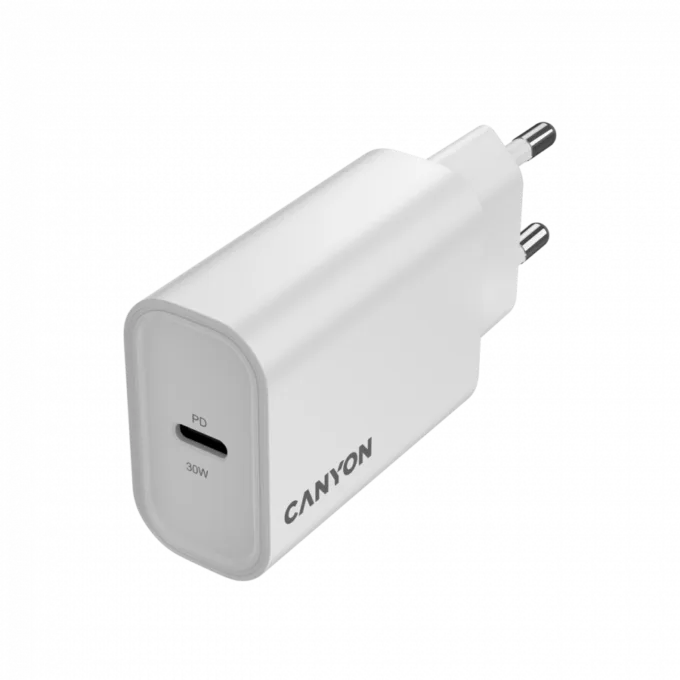 CANYON charger OnCharge 30CL Max Power 30W 1xPD EU White — image 3