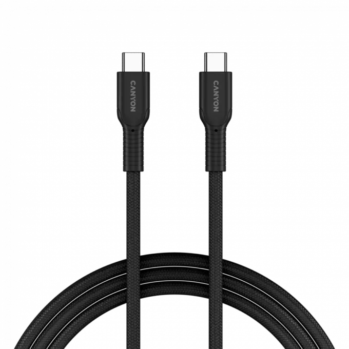 CANYON cable OnWire 60CL C-C 60W COLOR Braided 1m Black — image 4
