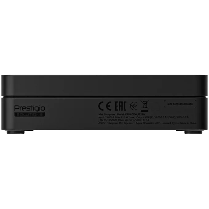 Prestigio Solutions Digital Media Player PSMPC100, Intel N100/N150, 8GB+256GB, Windows 11 Pro Trial — image 3