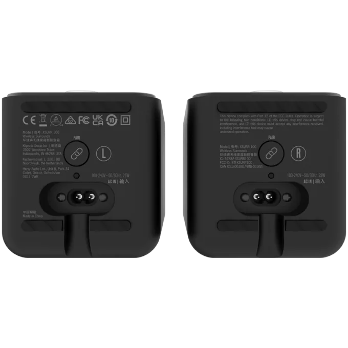 Klipsch Flexus SURR 100 Surround speakers for Flexus Core soundbars, black, pair — image 6