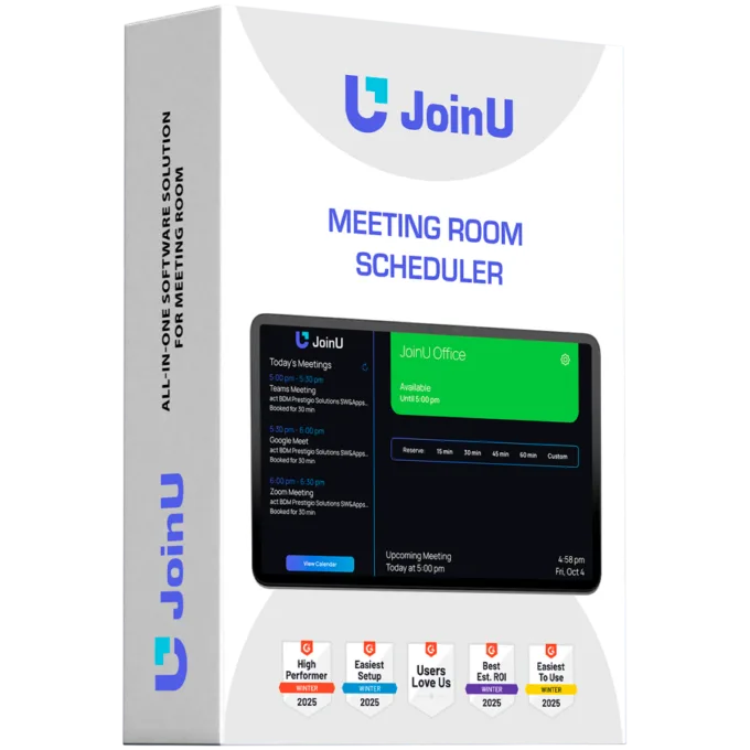 JoinU Room Scheduler license, 1 year — image 1