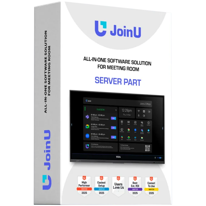 JoinU all in one Software for meeting room, server license, 1 year — image 1