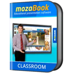 mozaBook CLASSROOM, interactive educational software for teachers, 1 year