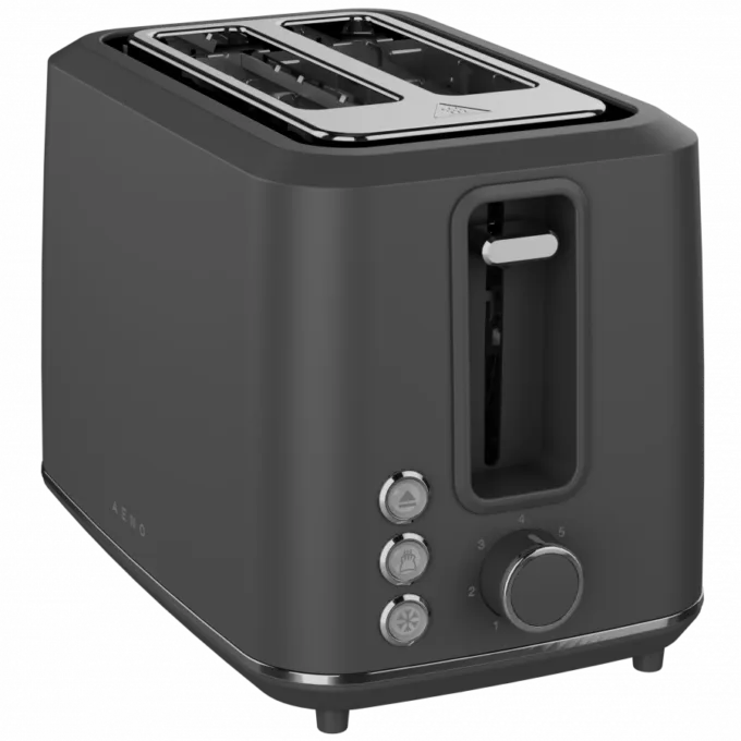 Electric Toaster, Grey, 220-240V, 50-60Hz, 920-1080W, 2 slots, 3 modes, 7 browning levels — image 4