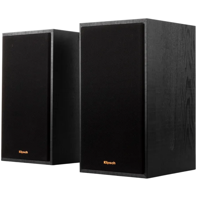 Klipsch Reference R-51PM Powered Bookshelf Speakers, Black, Pair — image 2