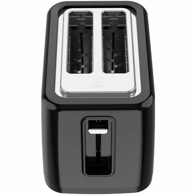 Electric Toaster, black, 220-240V, 50-60Hz, 780-930W, 2 slots, 3 modes, 7 browning levels — image 6