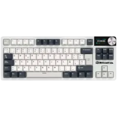 ROYAL KLUDGE RK S85 White Night Gaming Keyboard Cloud switch