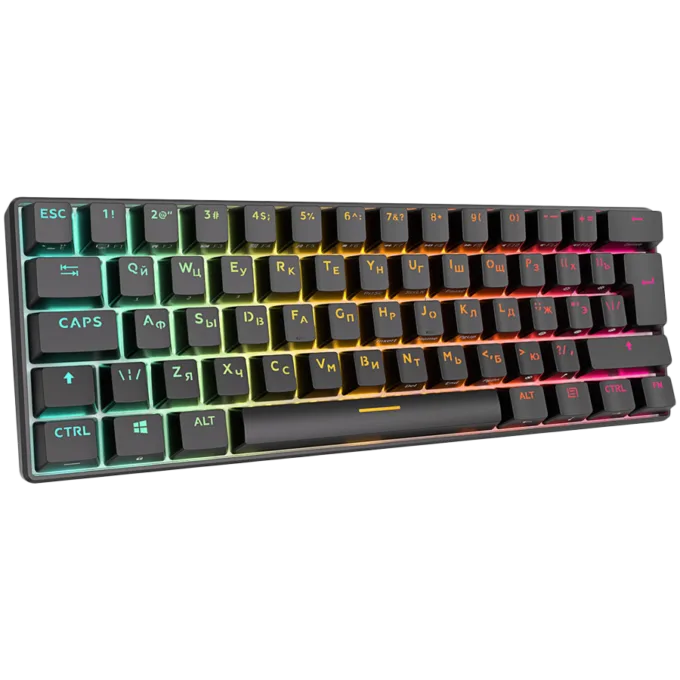 ROYAL KLUDGE RK61 Black Gaming Keyboard Brown switch — image 2