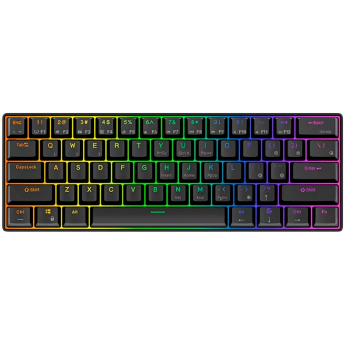 ROYAL KLUDGE RK61 Black Gaming Keyboard Red switch — image 1