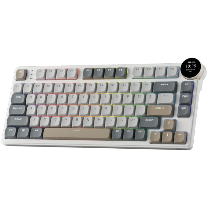 ROYAL KLUDGE RK N80 Pearly Dawn Gaming Keyboard Red switch — image 2