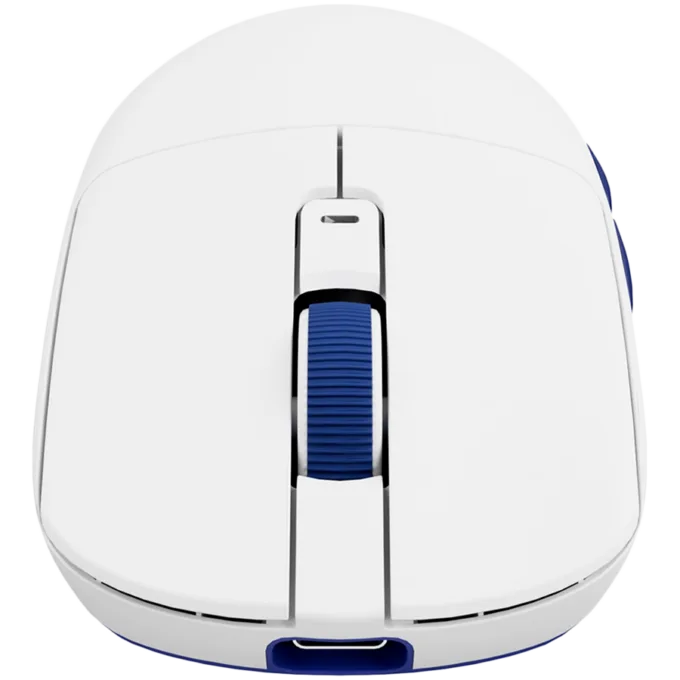 ROYAL KLUDGE M30 White Blue Gaming Mouse PAW 33111K — image 4