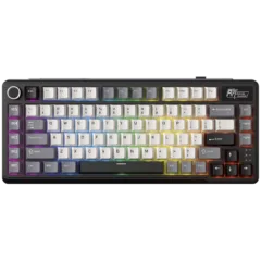 ROYAL KLUDGE RK L75 Knight Black Gaming Keyboard Beige switch