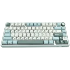 ROYAL KLUDGE R75 Sky Cyan Gaming Keyboard K silver switch