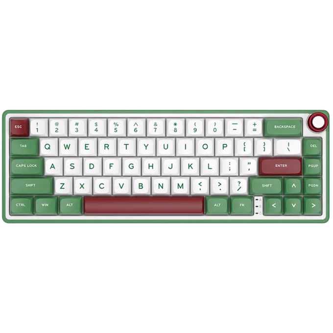 ROYAL KLUDGE R65 Green sand Gaming Keyboard Chartreuse switch — image 1