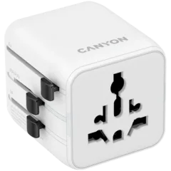 CANYON Travel Adapter OnTour One EU/UK/US/AUS White