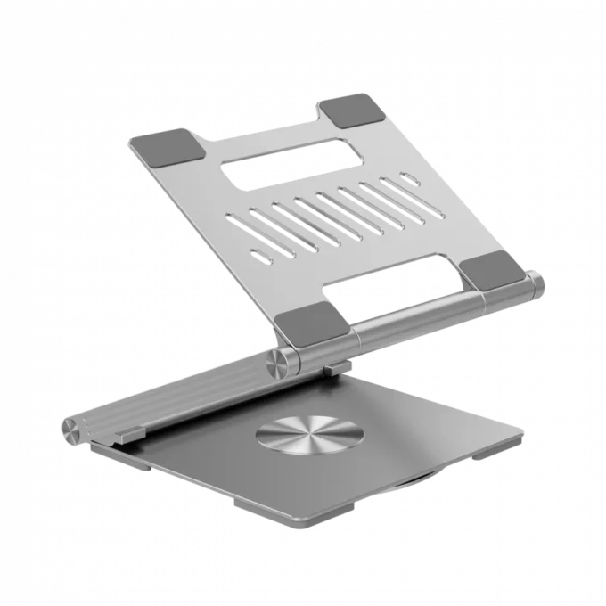 Canyon Laptop stands with hub, TYPE C F to HDMI2.0+2USB3.0+USBC3.0+RJ45+PD, TYEP C TO C cable 1m white with Emarker: HUSB332A, Material: Aluminum case+ABS+PS, Size: 245x240x27.2+/-0.3mm, Weight:1304g — image 7